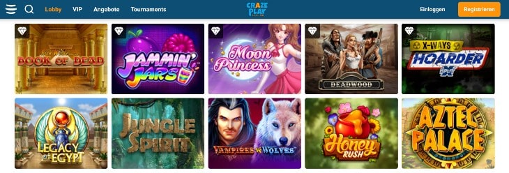 CrazePlay Slots